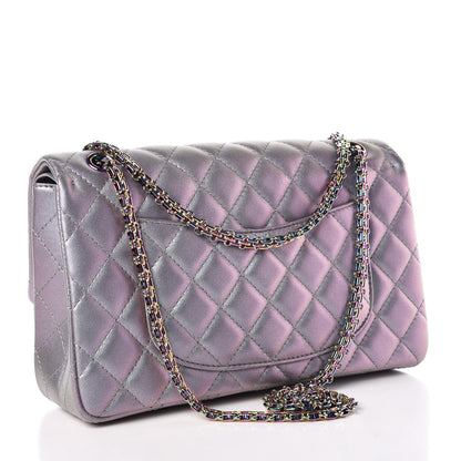 Chanel Iridescent Lambskin Quilted 2.55 Reissue 226 Flap Light Purple 3 of 19