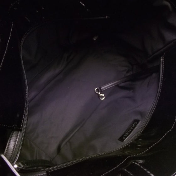 Chanel Patent Quilted Large Tote 7 of 11