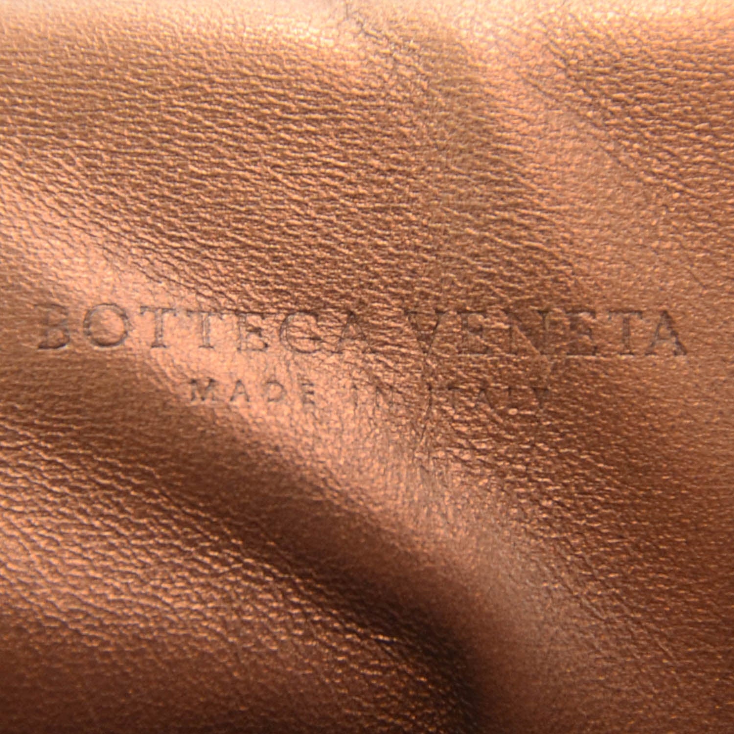 Bottega Veneta Vernice Grosgrain Intrecciato Tote Copper 5 of 9