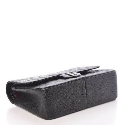 Chanel Caviar Quilted Jumbo Double Flap Black 5 of 14