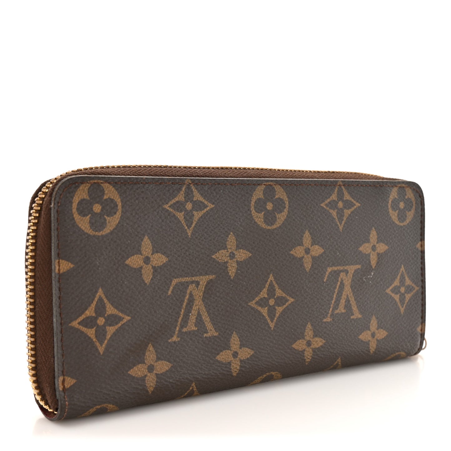 Monogram Clemence Wallet Fuchsia