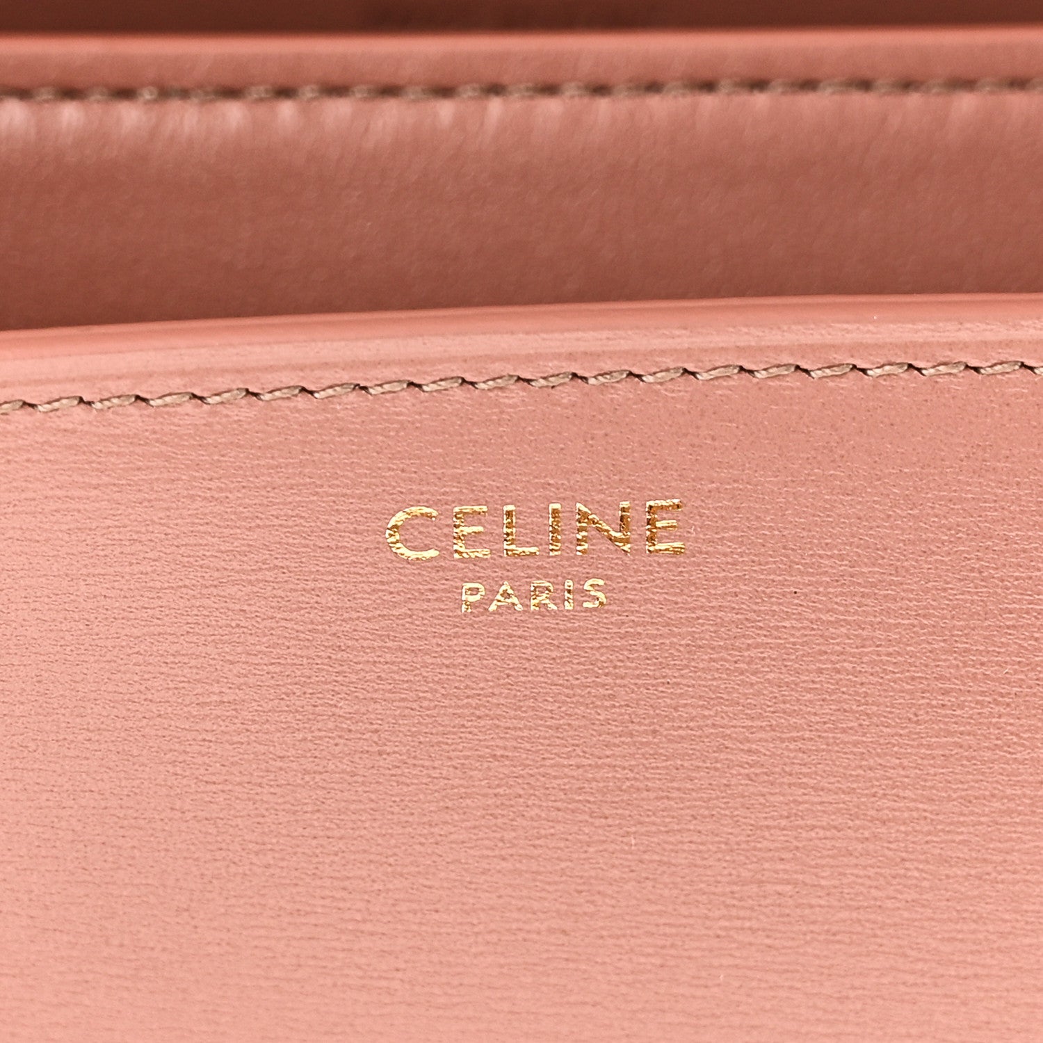 Celine Box Calfskin Medium Classic Box Flap Bag Antique Rose 6 of 10