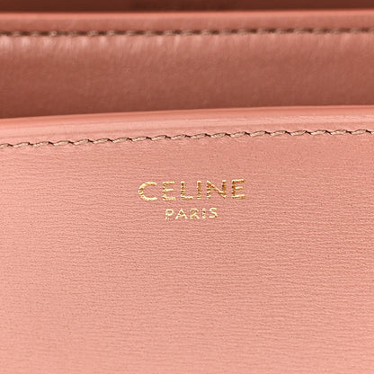 Celine Box Calfskin Medium Classic Box Flap Bag Antique Rose 6 of 10