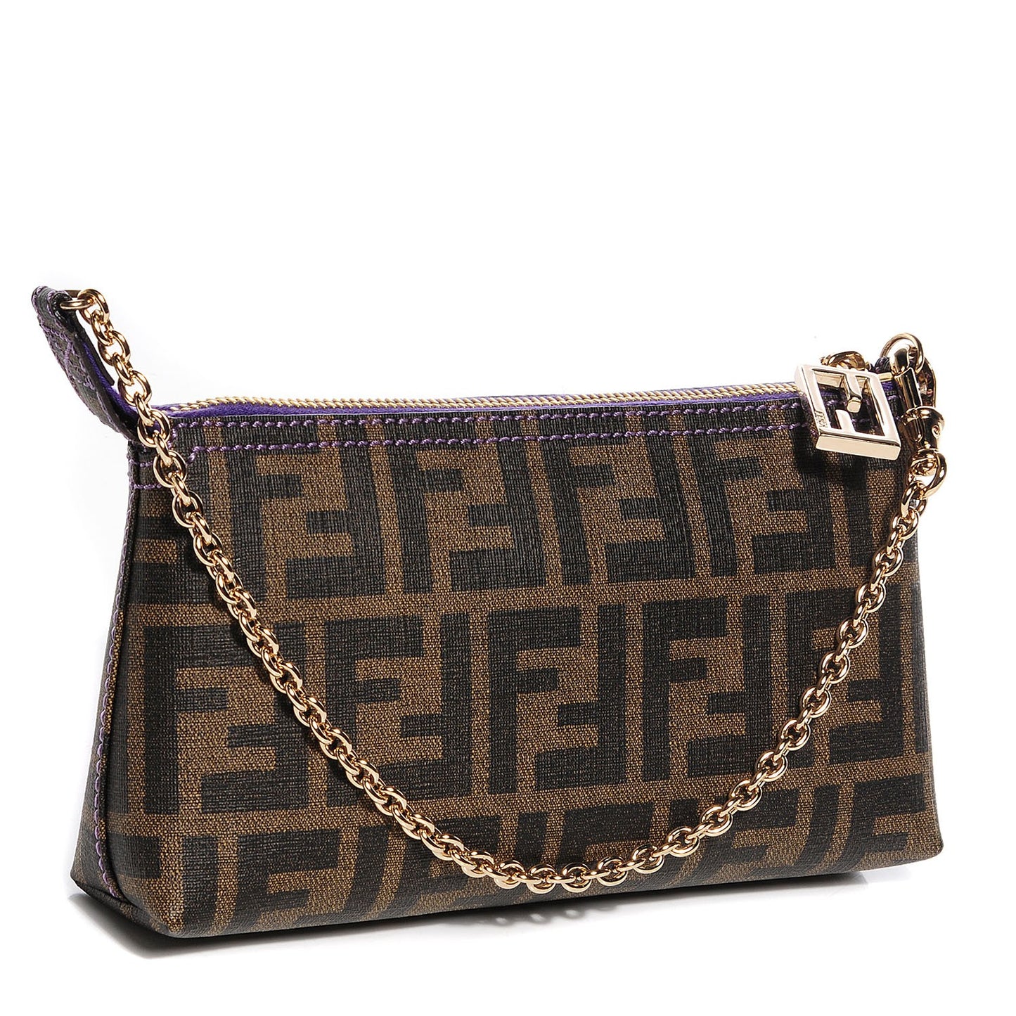Zucca Spalmati Pochette Tobacco Viola