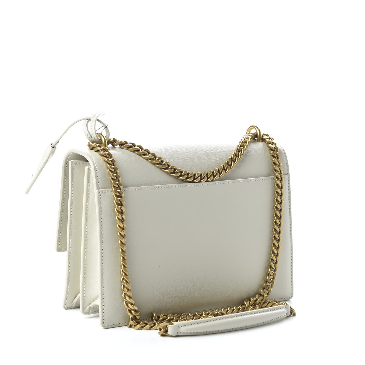 Saint Laurent Calfskin Medium Monogram Sunset Crema Soft 3 of 9