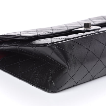 Chanel Aged Calfskin Quilted 2.55 Reissue 226 Flap Black 8 of 10