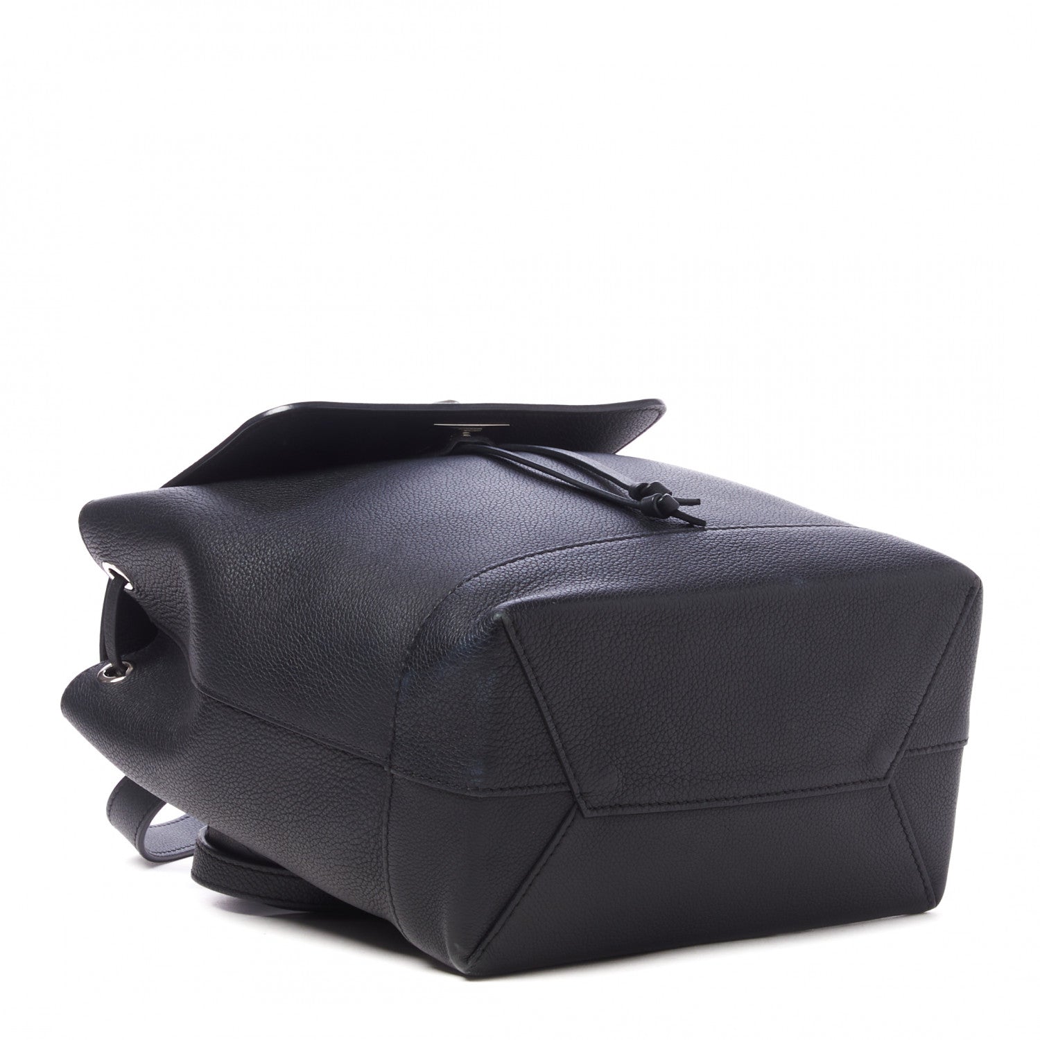 Louis Vuitton Calfskin Lockme Backpack Black 4 of 10
