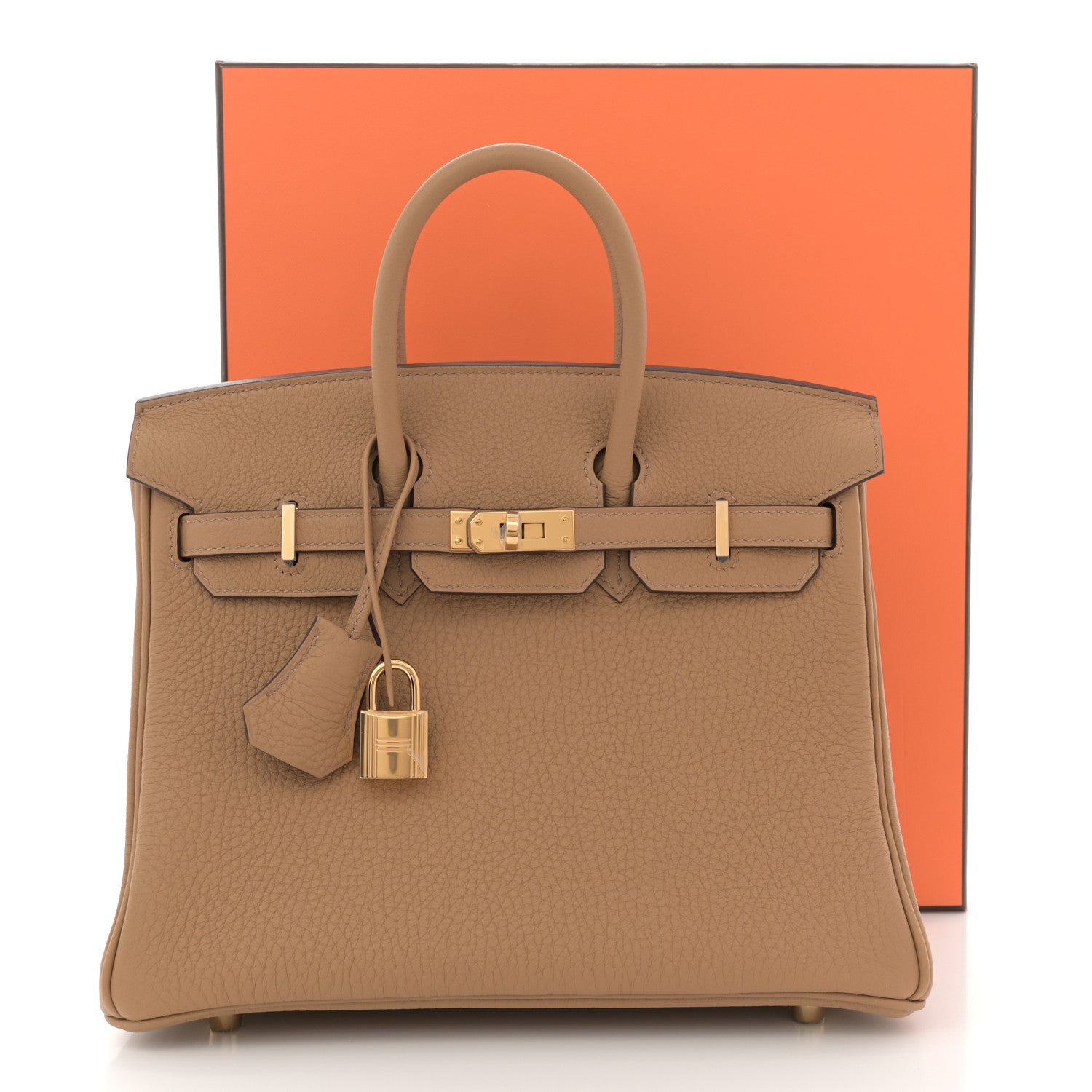 Hermes Togo Birkin 25 Biscuit 11 of 11