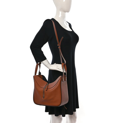 Loewe Calfskin Small Hammock Shoulder Bag Tan 2 of 12
