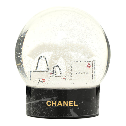 Chanel Glass CC Shopping Bag Snow Globe 3 of 6