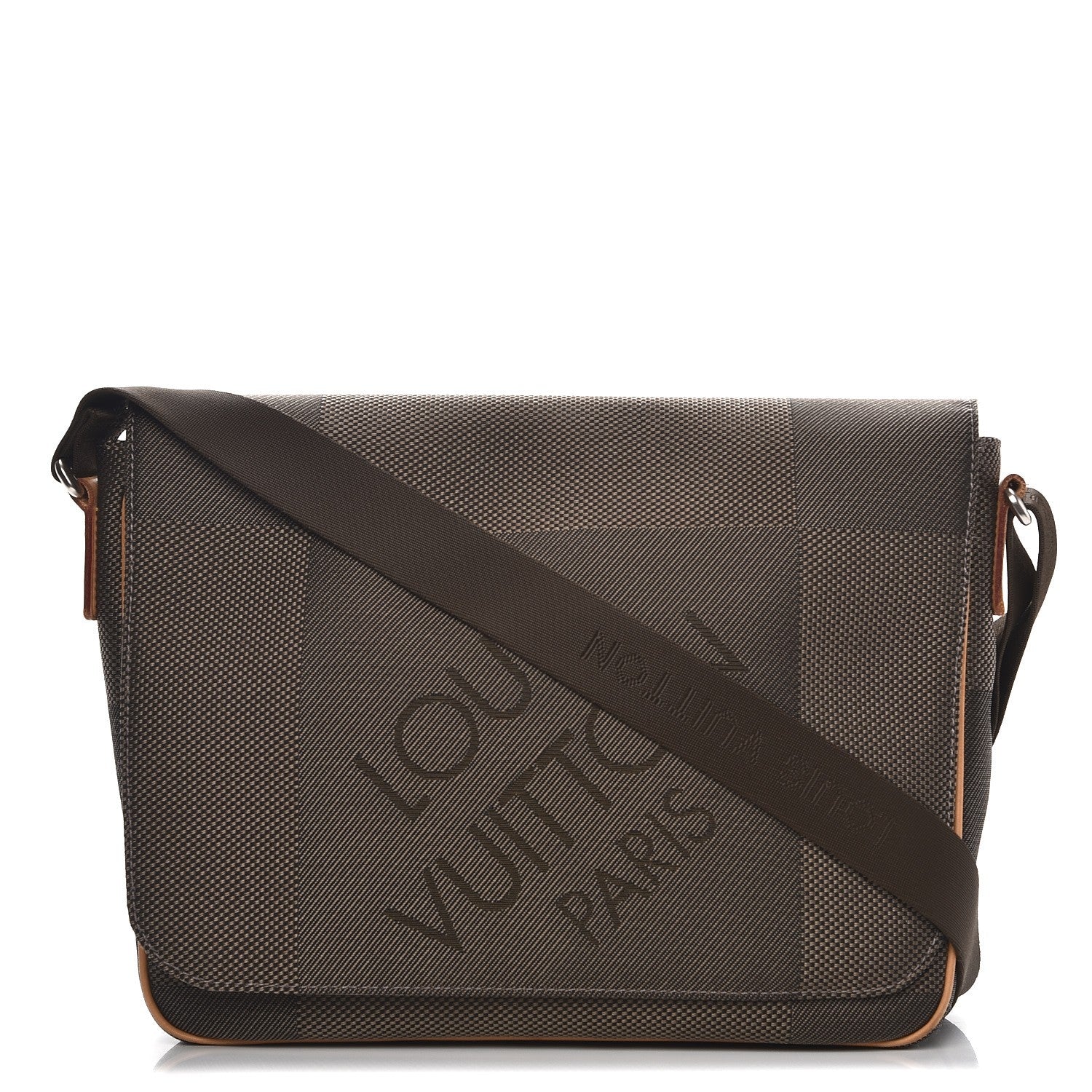 Louis Vuitton Damier Geant Messenger Bag Terre 1 of 11