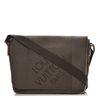 Louis Vuitton Damier Geant Messenger Bag Terre 1 of 11