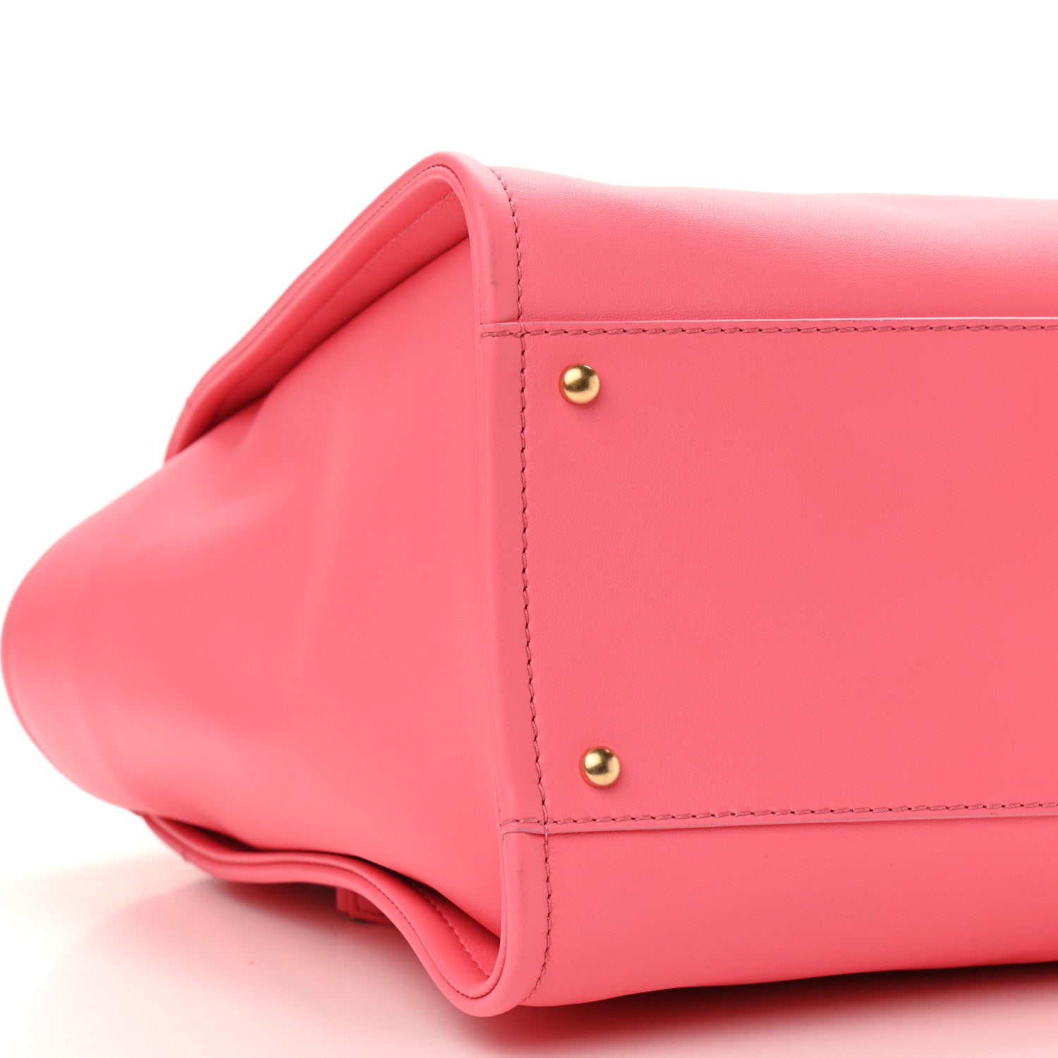Chanel Calfskin Medium Deauville Tote Coral Pink 10 of 11