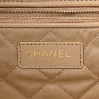 Chanel Shiny Calfskin Quilted Large Chanel 22 White 7 of 11