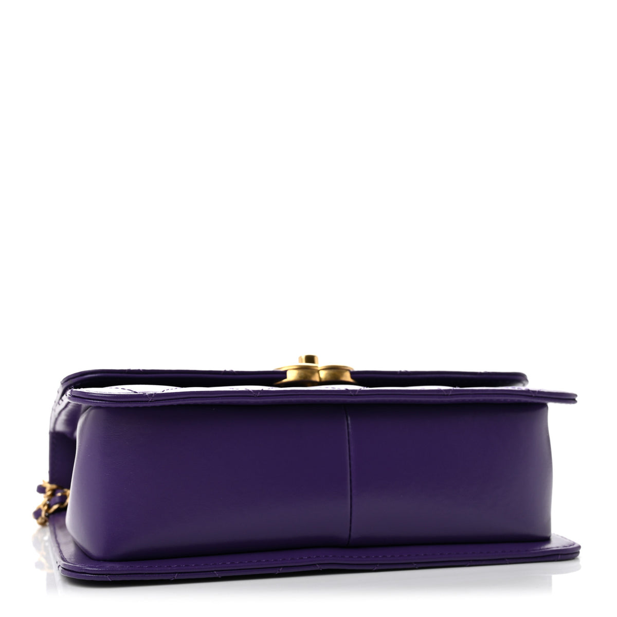 Chanel Calfskin Quilted Perfect Fit Flap Purple 4 of 12