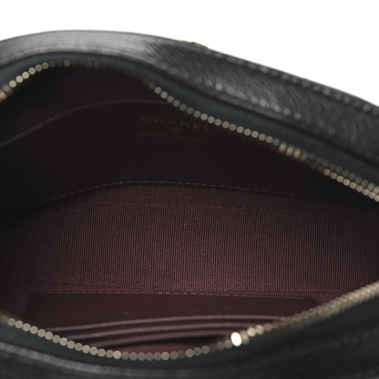 Chanel Caviar Quilted Chain Camera Bag Black 5 of 11