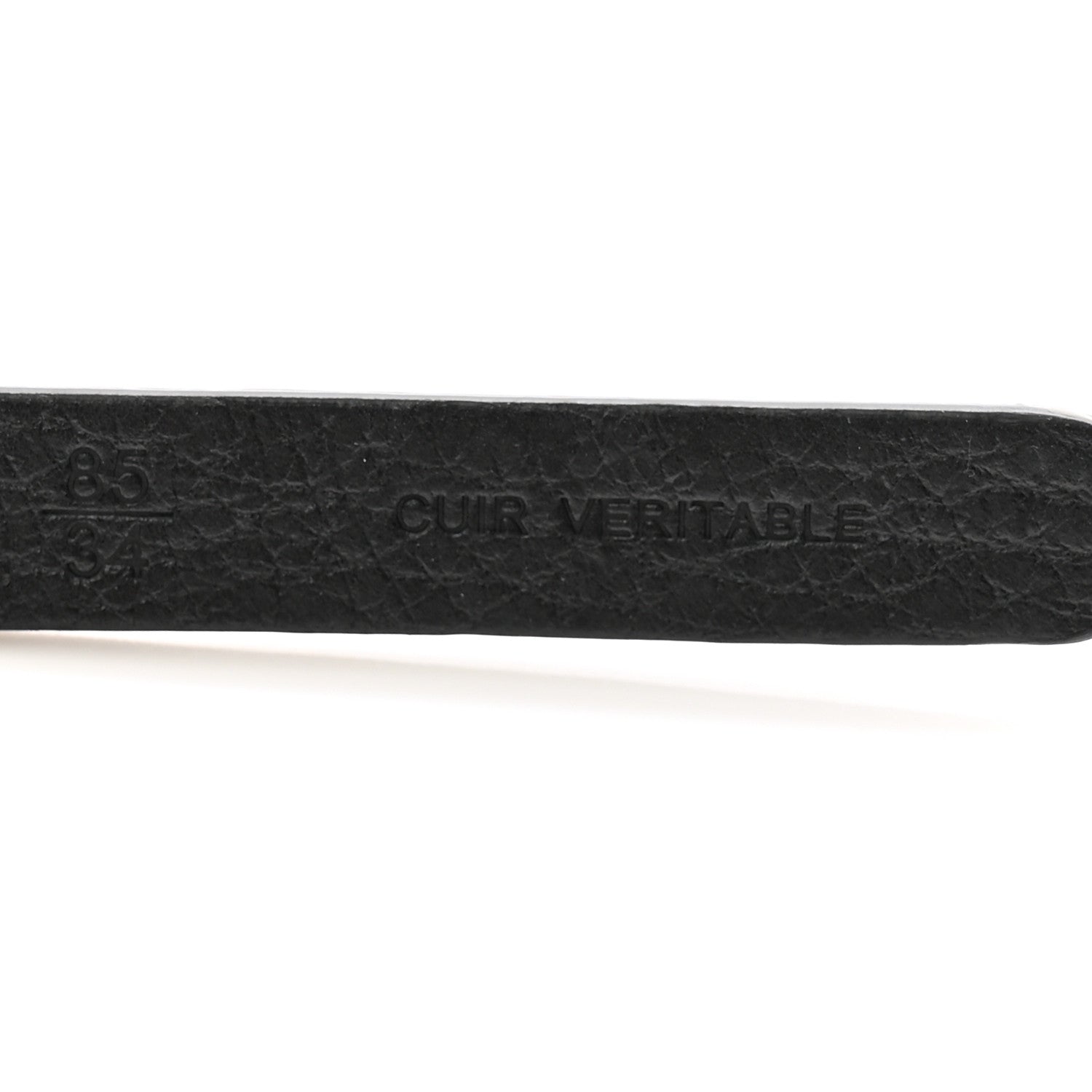 Chanel Calfskin Metal CC Chain Belt 85 34 Black 6 of 7