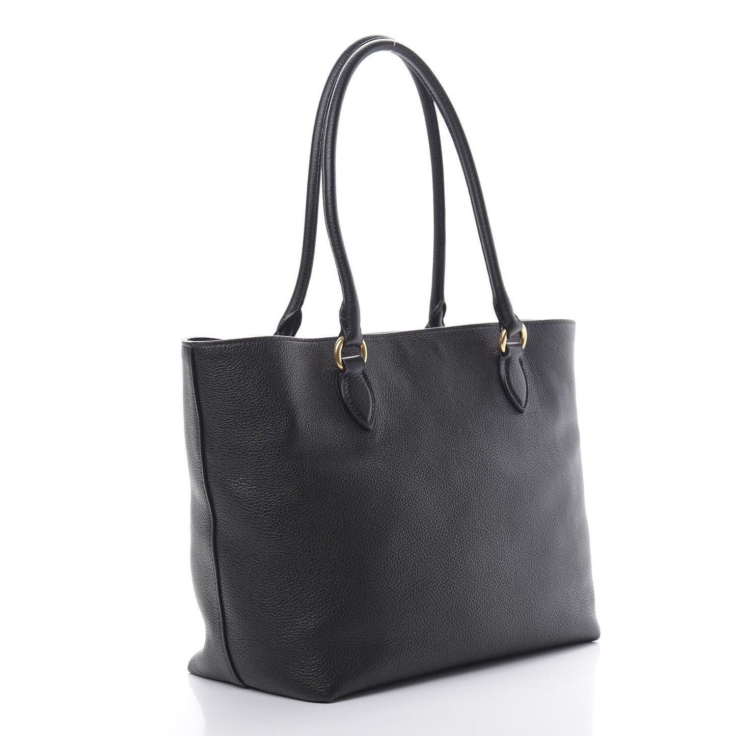 Vitello Daino Tote Black