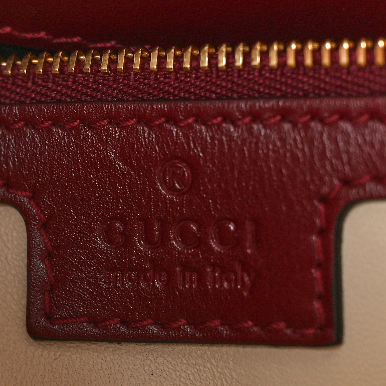 Gucci Ancora Calfskin Small Jackie Shoulder Bag Rosso 6 of 10