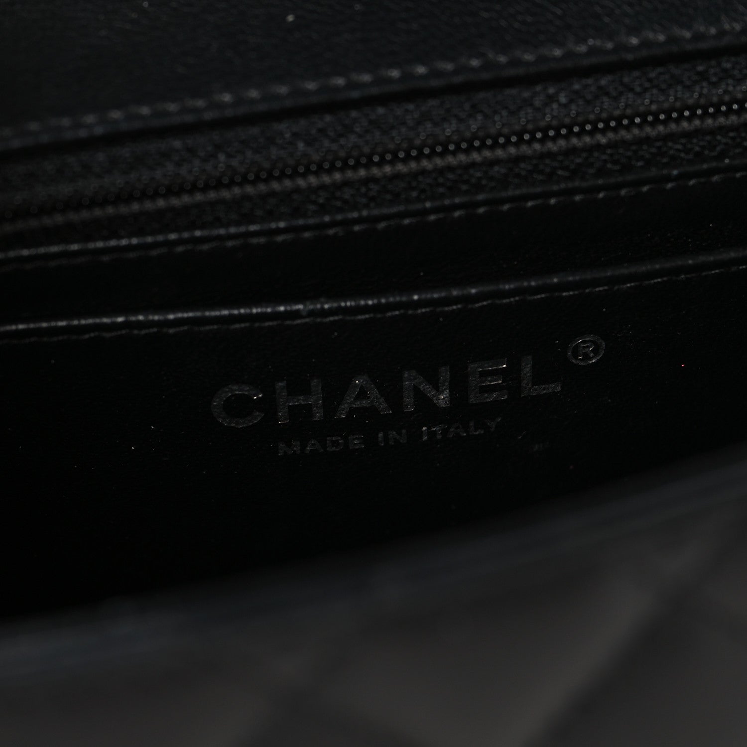 Chanel Lambskin Quilted Mini Square Flap Black 6 of 11