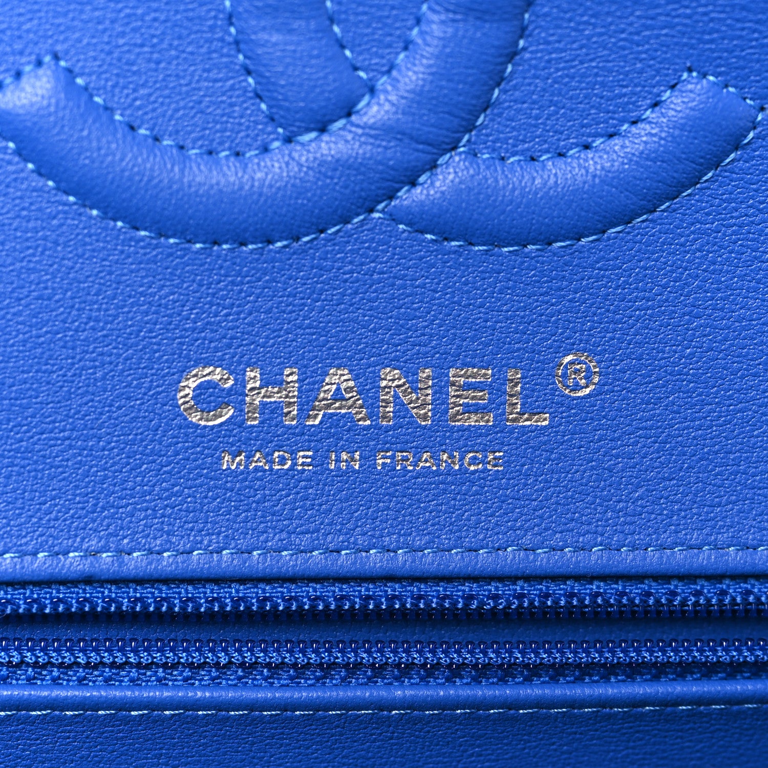 Chanel Calfskin Quilted Medium Rainbow Double Flap Multicolor 6 of 10