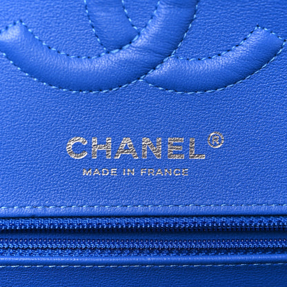 Chanel Calfskin Quilted Medium Rainbow Double Flap Multicolor 6 of 10