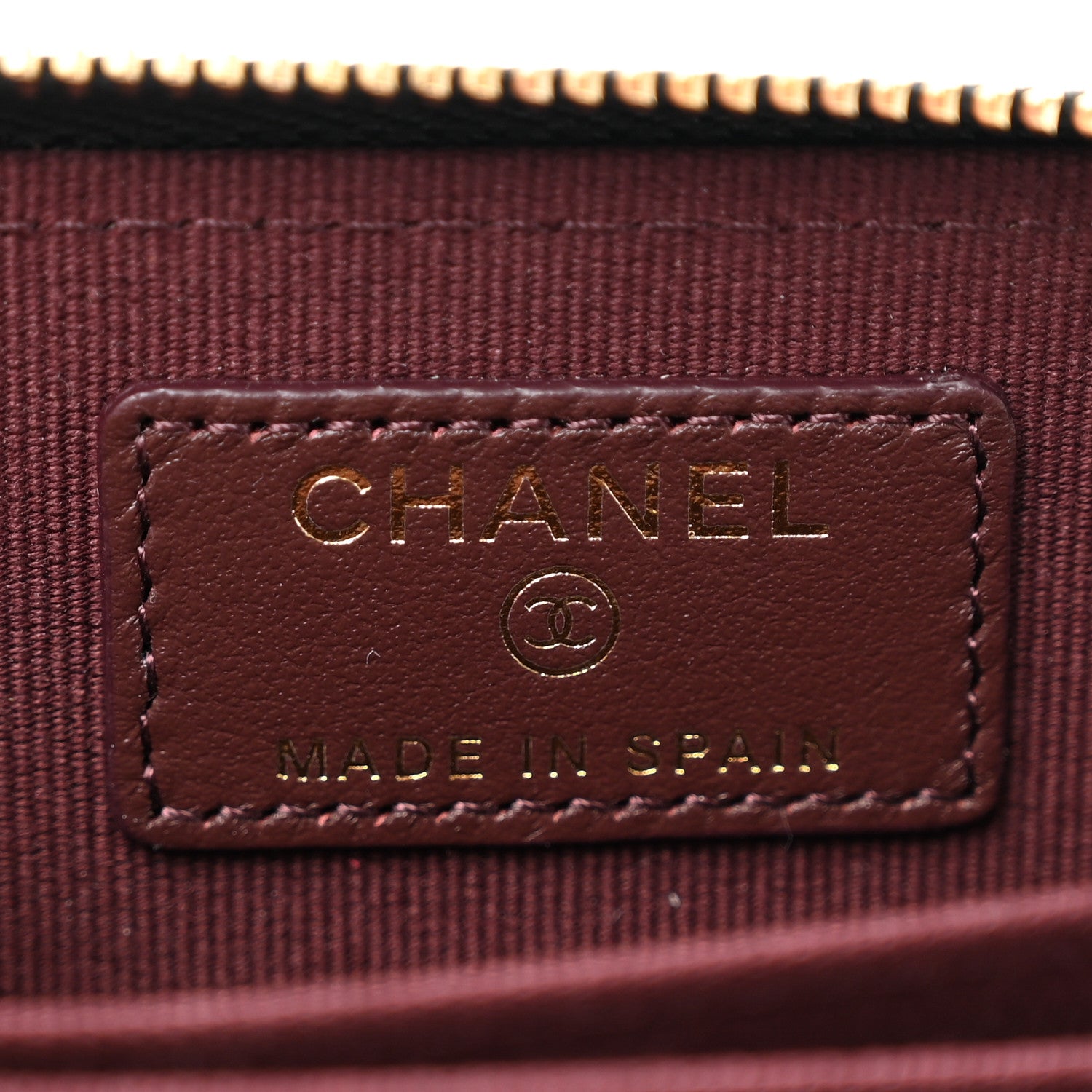 Chanel Caviar Quilted Zip Coin Purse Black 6 of 7