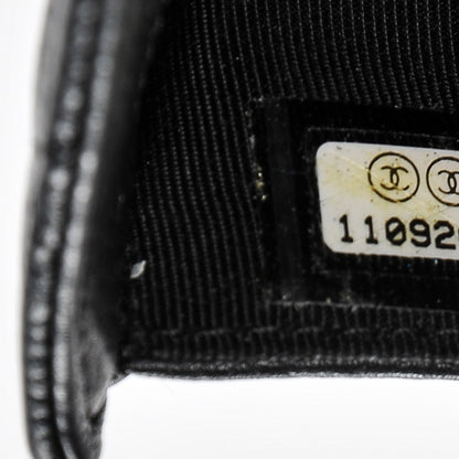 Chanel Caviar Quilted Large Flap Wallet Black 8 of 11