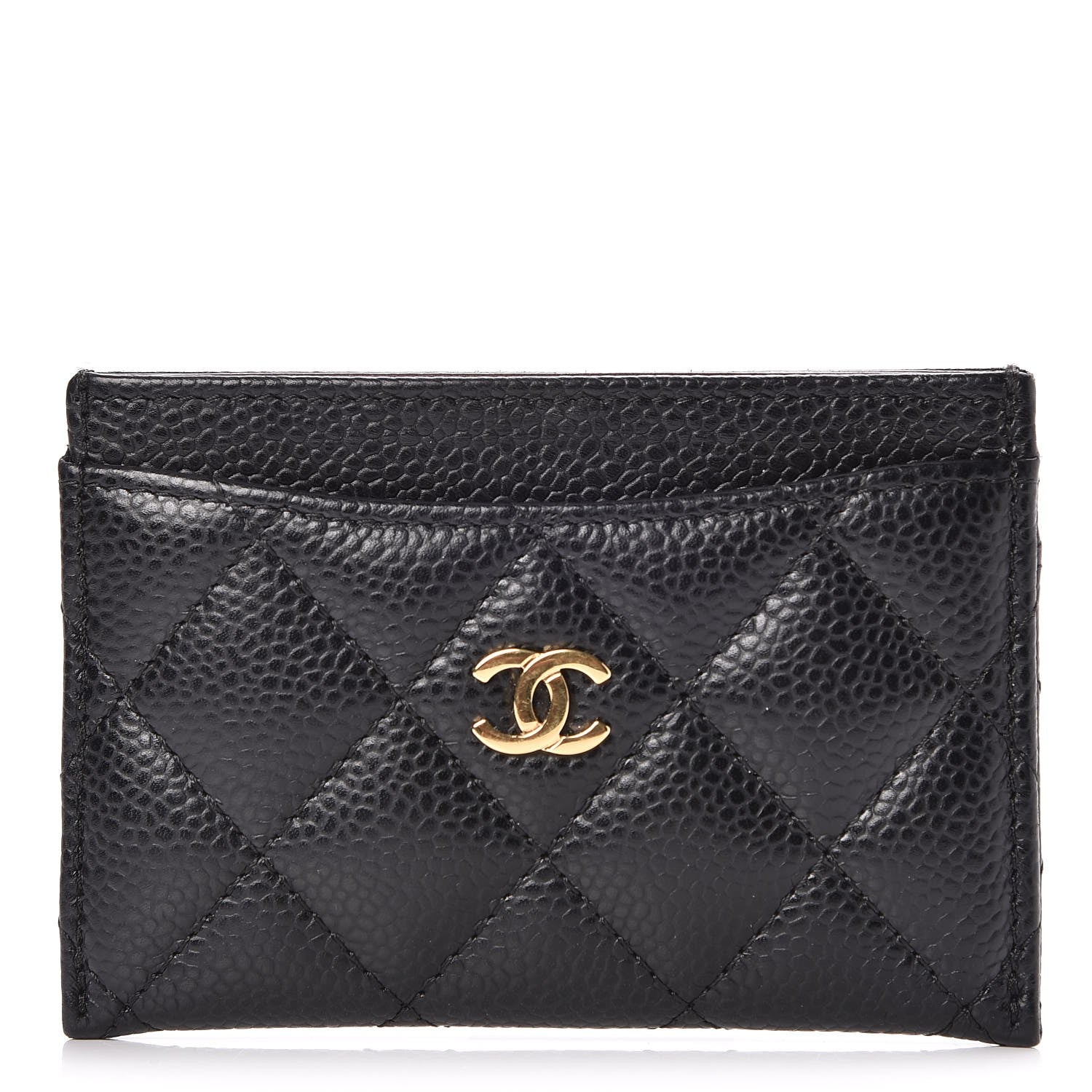 Chanel Caviar Quilted Card Holder Black 1 of 7