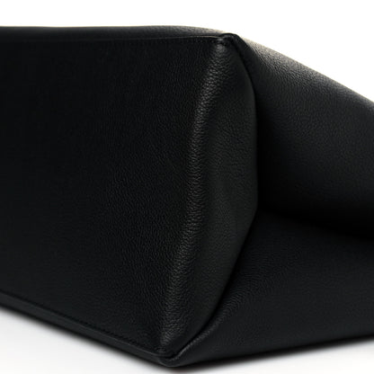 Louis Vuitton Grained Calfskin Lockme Shopper Black 8 of 9