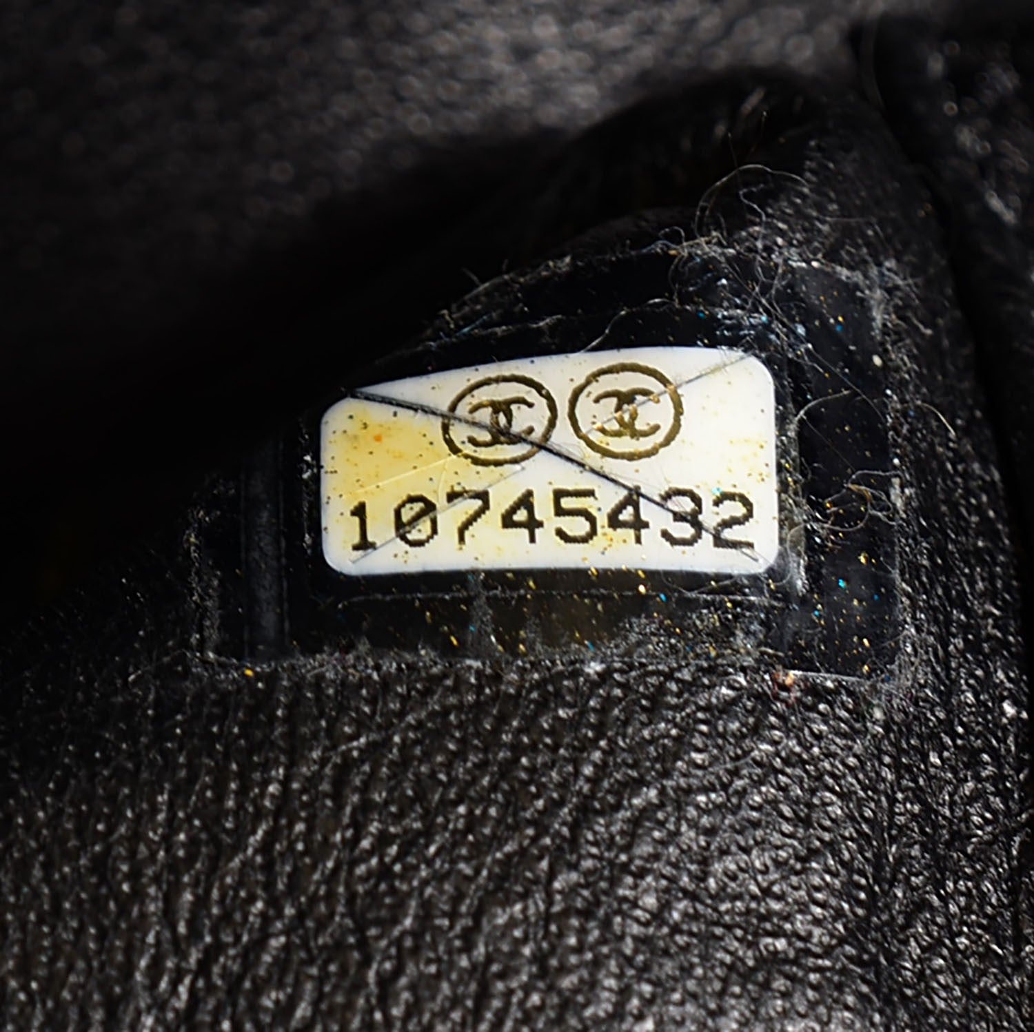 Chanel Deerskin Luxe Ligne Medium Bowler Black 7 of 7