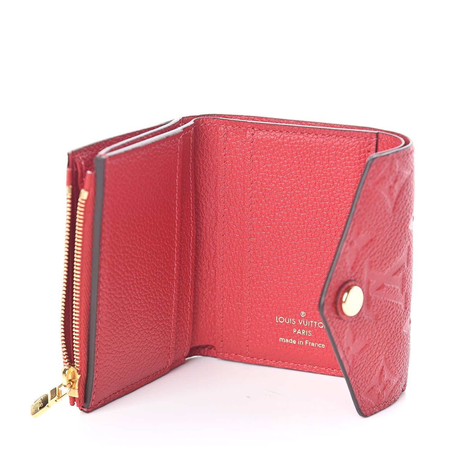 Louis Vuitton Empreinte Zoe Wallet Scarlet 5 of 7