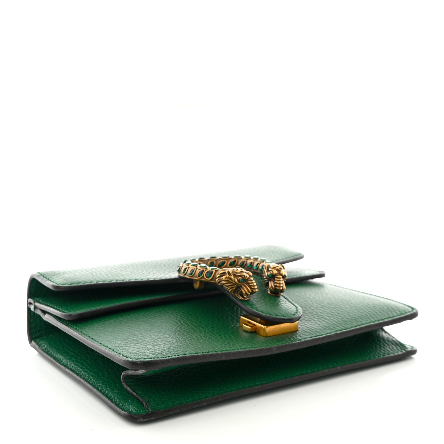Gucci Calfskin Mini Dionysus Shoulder Bag Emerald 4 of 13