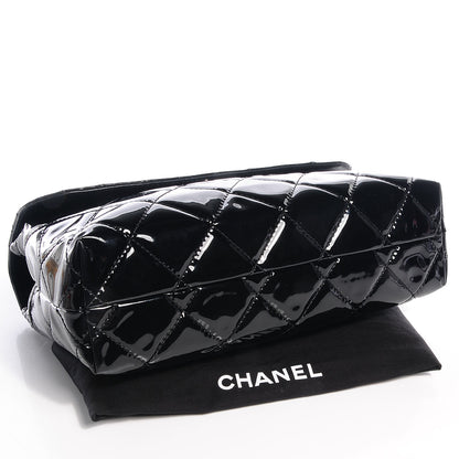 Chanel Vinyl In the Business Flap Black 4 of 8