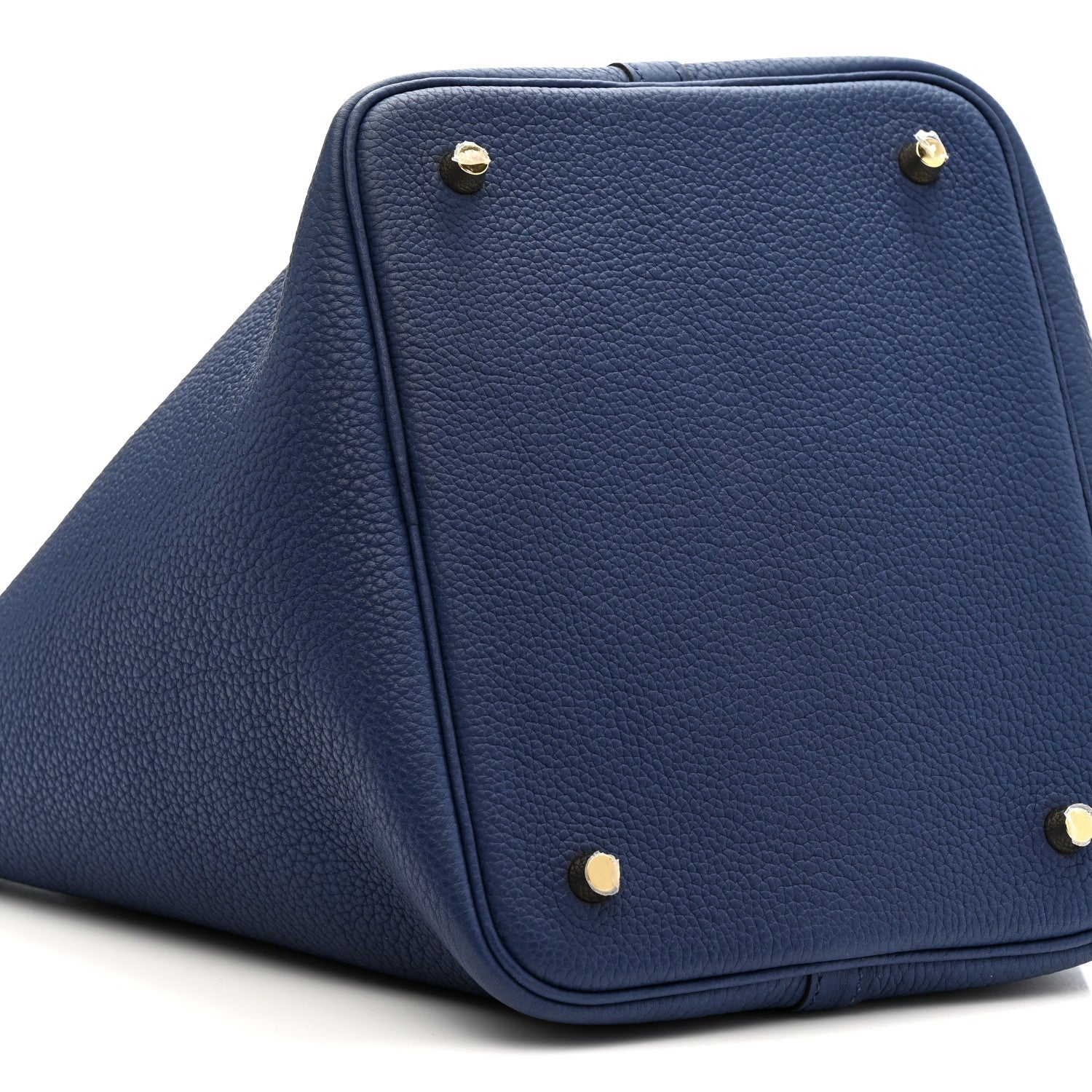 Hermes Taurillon Clemence Picotin Lock 22 MM Bleu Saphir 9 of 11