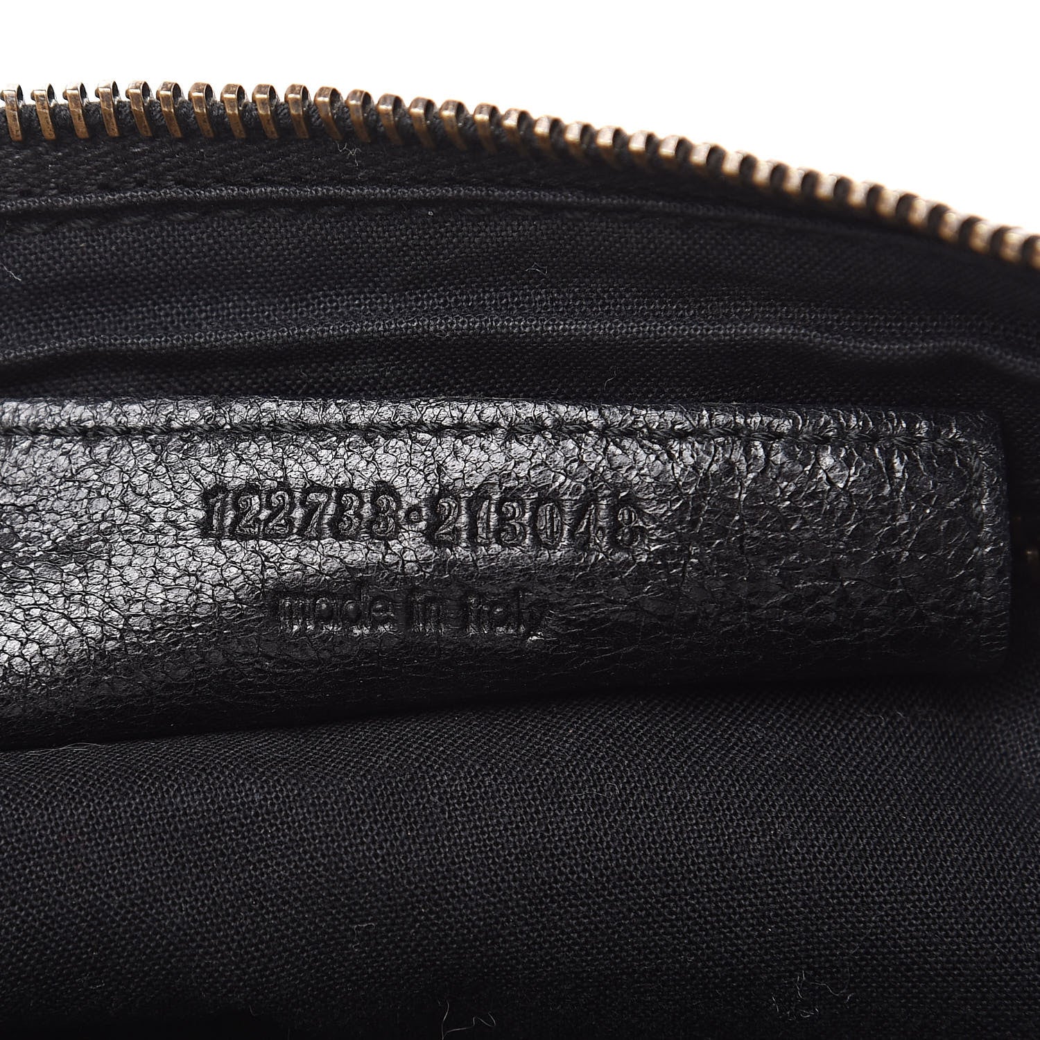 Balenciaga Agneau Classic Hardware Flat Handle Clutch Black 9 of 16