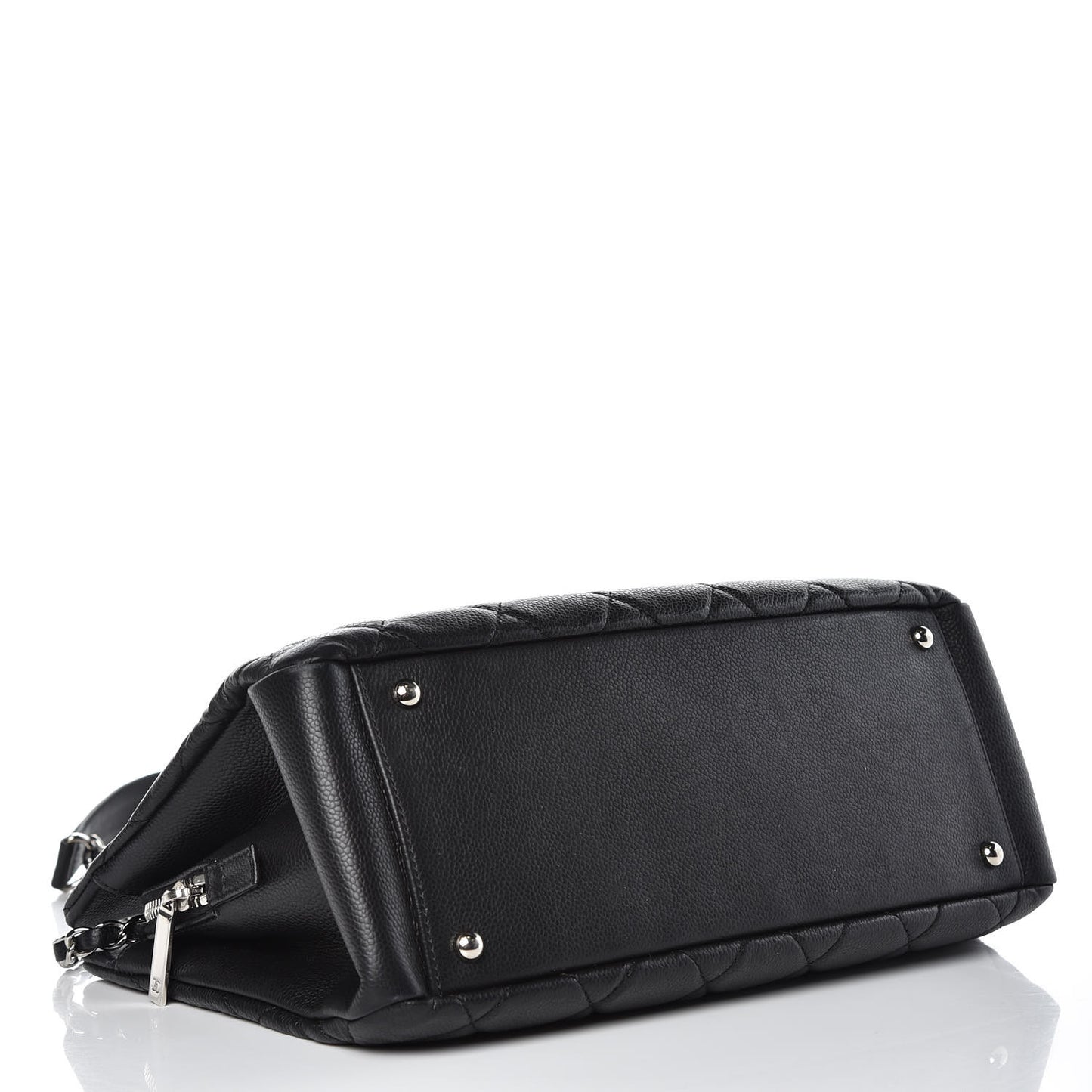 Caviar Quilted Timeless CC Tote Black