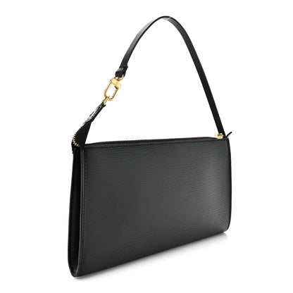 Louis Vuitton Epi Pochette Accessories 24 Black 3 of 10