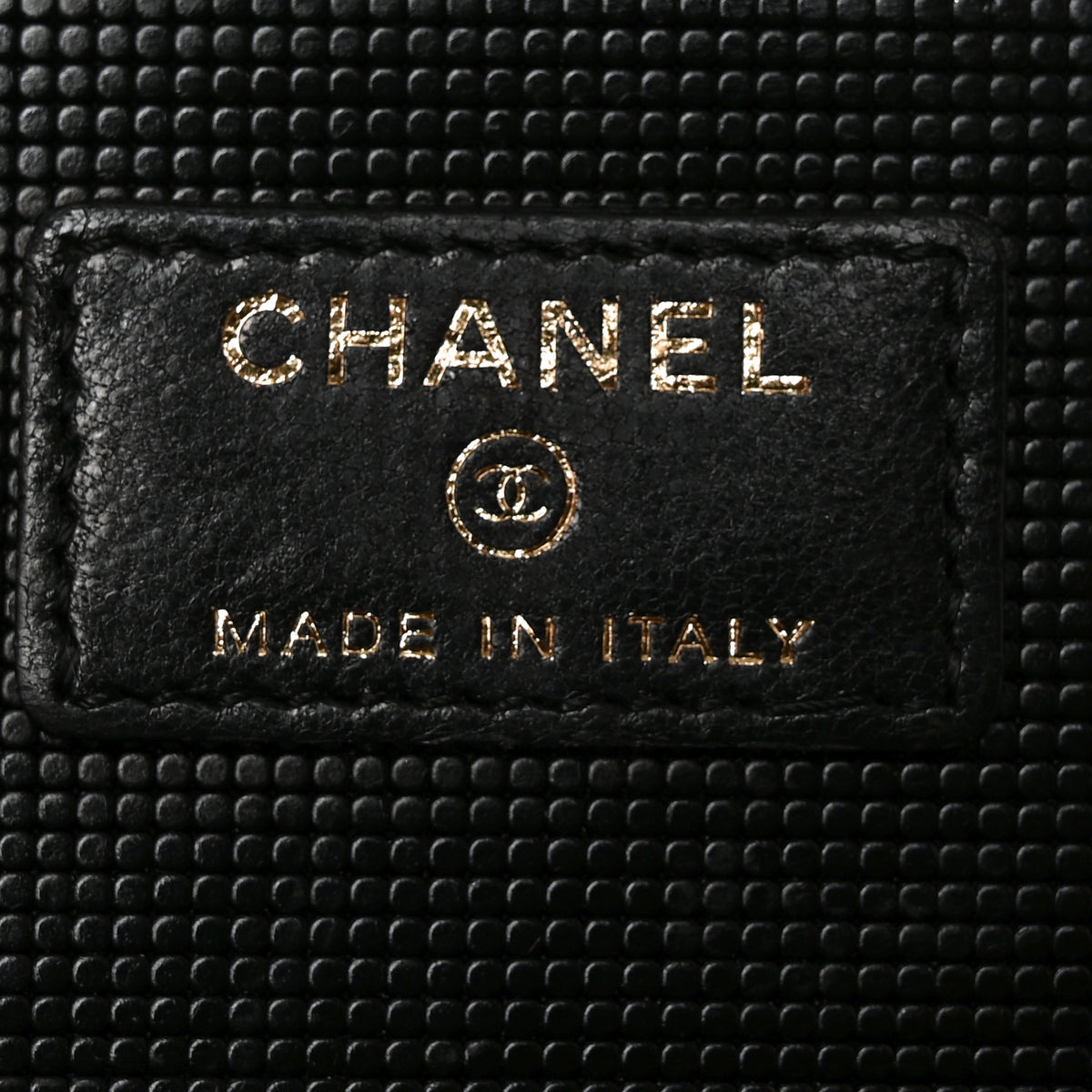 Chanel Calfskin Quilted Pixel Effect Large Flap Wallet Black 5 of 8
