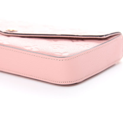 Louis Vuitton Empreinte Pochette Felicie Chain Wallet Rose Poudre 11 of 13