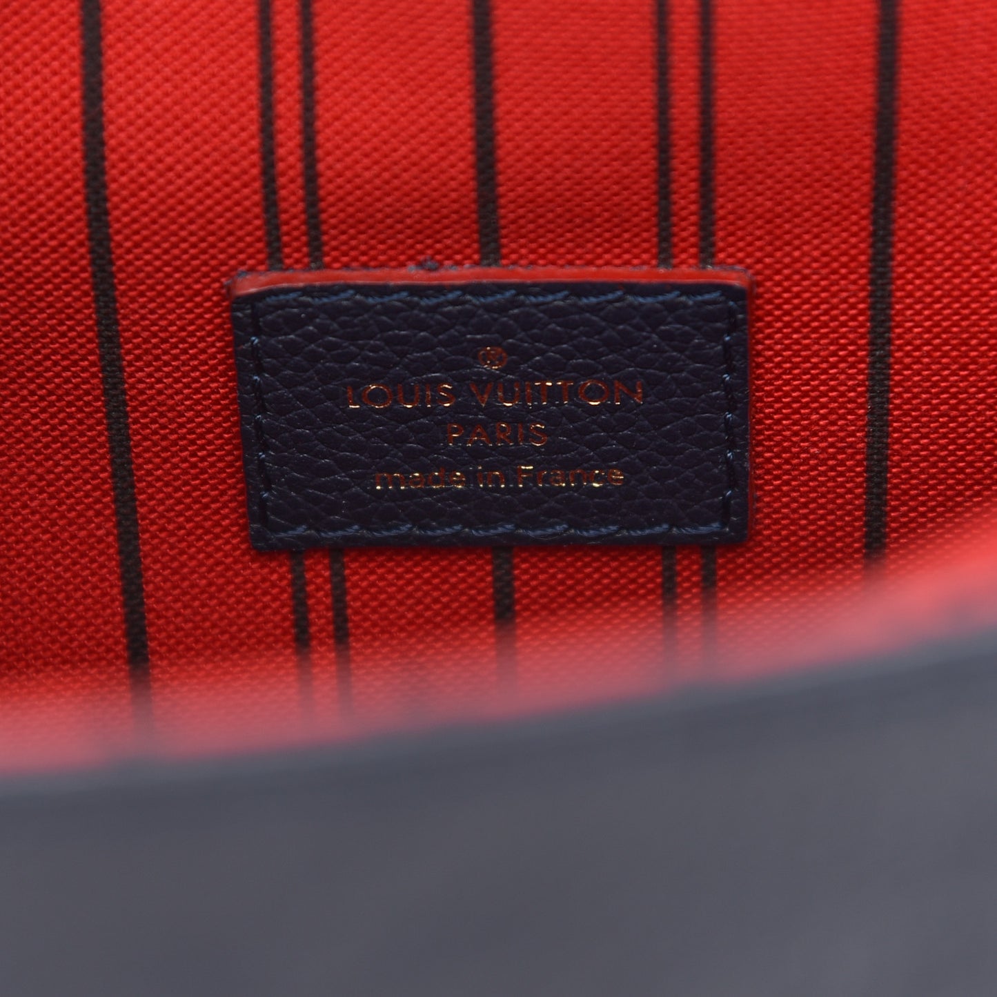 Empreinte Pochette Metis Marine Rouge