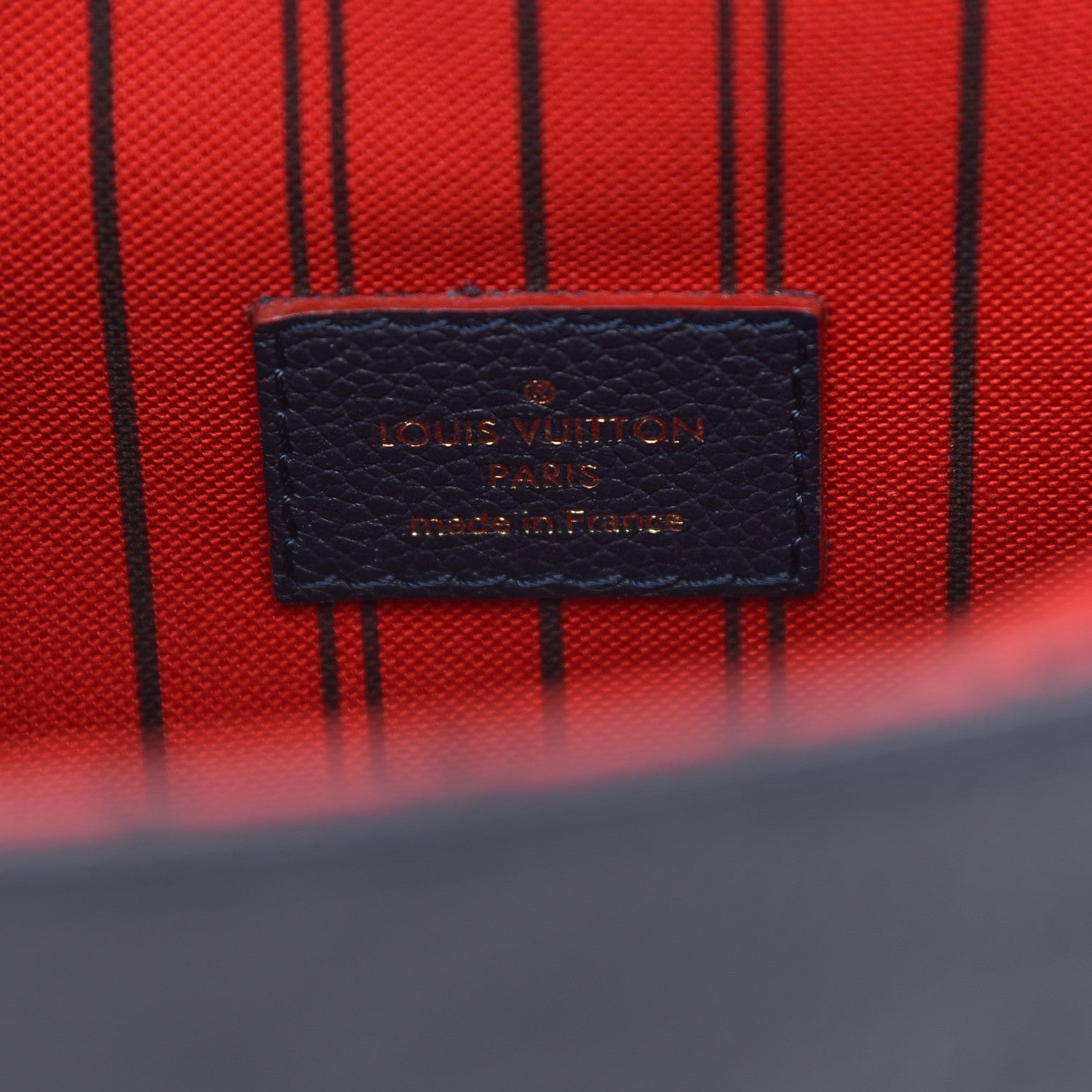 Louis Vuitton Empreinte Pochette Metis Marine Rouge 6 of 8