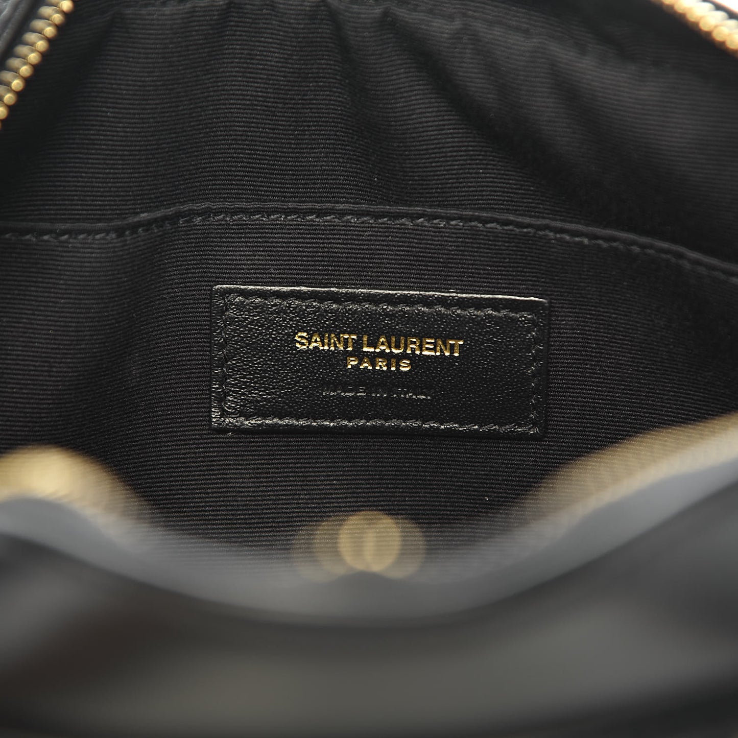 Calfskin Matelasse Monogram Lou Camera Bag Black