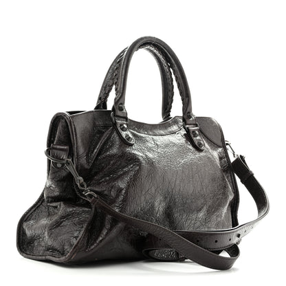 Balenciaga Agneau Arena Classic Hardware Medium Le City Espresso 3 of 14