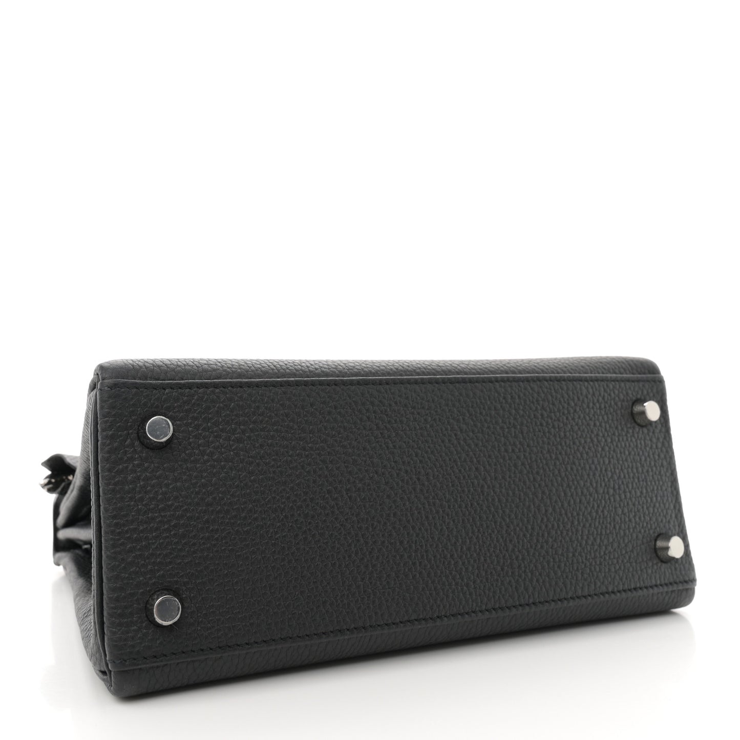 Togo Lizard Kelly Retourne Touch 25 Black
