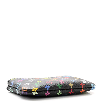 Louis Vuitton LV X TM Monogram Multicolor Key Pouch Black 4 of 7