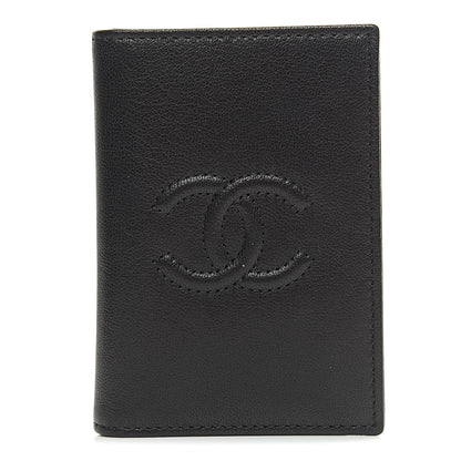 Chanel Lambskin Timeless CC Timeless Card Holder Wallet Black 1 of 9