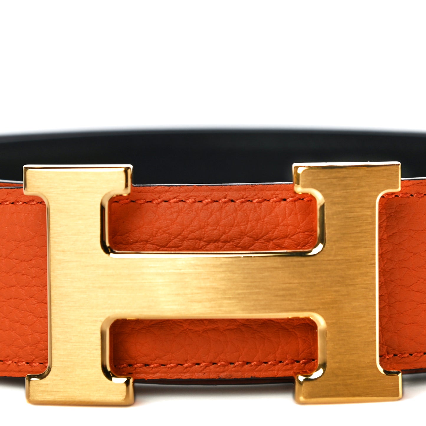 135 Togo 32mm Constance H Belt 80 Black Orange