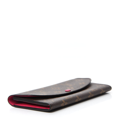 Louis Vuitton Monogram Emilie Wallet Hot Pink 4 of 9
