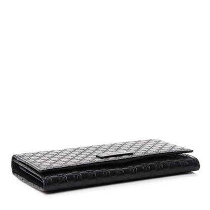 Gucci Soft Microguccissima Continental Wallet Black 4 of 6